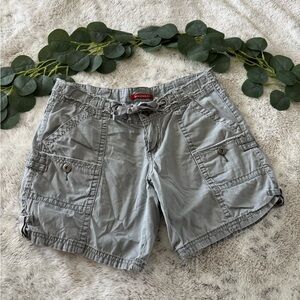 UNIONBAY Light Gray Cotton Shorts